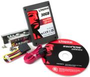 kingston snv125 s2bd 30gb ssdnow v series 30gb desktop bundle boot drive photo