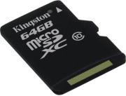 kingston sdcx10 64gbsp 64gb micro sdxc class 10 photo