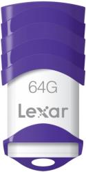 lexar jumpdrive v30 64gb usb20 flash drive purple photo