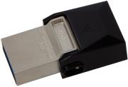 kingston dtduo3 64gb datatraveler microduo 64gb usb30 flash drive photo