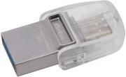 kingston dtduo3c 64gb datatraveler microduo 3c 64gb usb31 flash drive photo