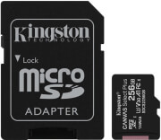 kingston sdcs2 256gb canvas select plus 256gb micro sdxc 100r a1 c10 card sd adapter