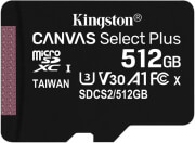 kingston sdcs2 512gbsp canvas select plus 512gb micro sdxc 100r a1 c10 single pack photo kingston sdcs2 512gbsp canvas select plus 512gb micro sdxc 100r a1 c10 single pack photo