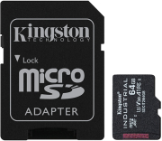 kingston sdcit2 64gb 64gb industrial micro sdxc uhs i class 10 u3 v30 a1 with sd adapter photo