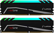 ram mushkin mla4c266ghhf8gx2 redline lumina black rgb 16gb 2x8gb ddr4 2666mhz dual kit photo