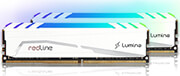 ram mushkin mlb4c320gjjm16gx2 redline lumina white rgb 32gb 2x16gb ddr4 3200mhz dual kit photo
