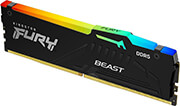 ram kingston kf556c36bbea 16 fury beast rgb 16gb ddr5 5600mhz amd expo certified photo