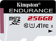 kingston sdce 256gb high endurance 256gb micro sdxc a1 uhs i u1 class 10 photo