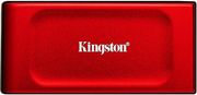 exoterikos skliros kingston sxs1000r 2000g portable ssd xs1000 2tb usb 32 gen2 red photo