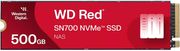 ssd western digital sn700 red nas 500gb nvme pcie gen 30 x4 m2 2280 wds500g1r0c photo