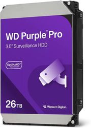 hdd western digital wd260purp purple pro smart video surveillance 26tb 35 sata 3 photo