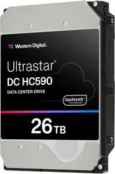 hdd western digital ultrastar dc hc590 26tb 7200rpm 512cache data center 35 sata 3 6gb s 0f65672 photo