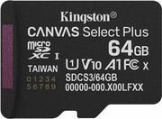kingston sdcs3 64gbsp canvas select plus gen3 64gb micro sdxc 100mb s a1 photo