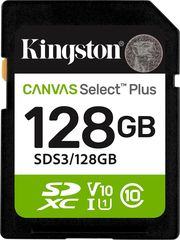 kingston sds3 128gb canvas select plus gen3 128gb sdxc 150mb s c10 uhs i u1 v10 photo