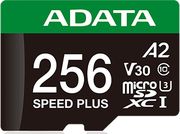 adata ud256gui3v30a2sp ra1 speed plus 256gb micro sdxc uhs i 180mb s u3 c10 with adapter photo