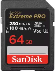 sandisk sdsdxep 064g gn4in extreme pro 64gb sdxc 280mb s uhs ii v60 u3 class 10 photo sandisk sdsdxep 064g gn4in extreme pro 64gb sdxc 280mb s uhs ii v60 u3 class 10 photo