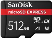 sandisk sdsqxfn 512g gn4nn microsd express 512gb 880mb s pcie gen 3 u3 a1 photo