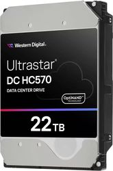 hdd western digital ultrastar dc hc570 22tb 7200rpm 512cache data center 35 sas 12gb s 0f48052 photo