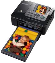 sony dpp fp90 b digital photo printer black photo