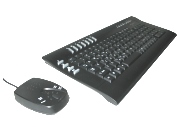 innovator wireless slim office keyboard black photo