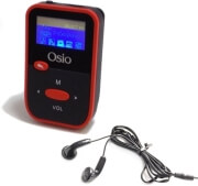 osio srm 7880br mp3 player 8gb with clip red photo