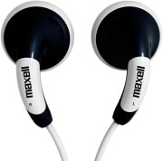 maxell color buds earphones black photo