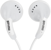 maxell color buds earphones white photo