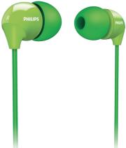 philips she3570gn in ear headphones green photo