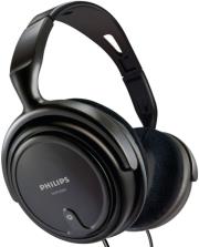 philips shp2000 stereo headphones deep bass black photo