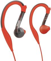philips shq2200 10 actionfit in ear headphones orange grey photo