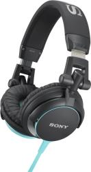 sony mdr v55l dj style headphones blue photo