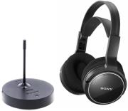sony mdr rf810rk wireless headphones black photo