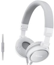 sony mdr zx610ap lightweight over head headphones white photo