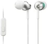 sony mdr ex110ap in ear headphones white photo sony mdr ex110ap in ear headphones white photo
