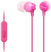 sony mdr ex15ap in ear headset pink photo