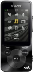 sony nwz e585b 16gb walkman video black photo