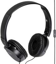 sony mdr zx110ap extra bass headset black photo