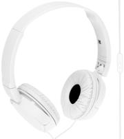 sony mdr zx110ap extra bass headset white photo