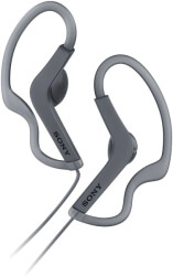 sony mdr as210 sports in ear headphones black photo
