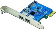 nilox 2port pci express usb 30 add on card photo