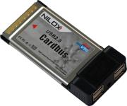 nilox pcmcia 4 usb20 port photo