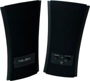 nilox slim multimedia speakers 20 black photo