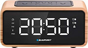 blaupunkt cr65bt bluetooth radio alarm clock light wood photo