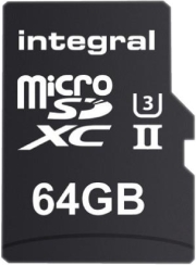 integral inmsdx64g 280 100u2 ultimapro x2 64gb micro sdxc v60 uhs ii card photo