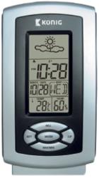 konig kn ws100n thermo hygrometer weather station photo