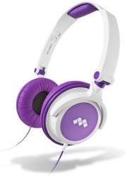 meliconi 497387 mysound hp smart stereo headphones white purple photo