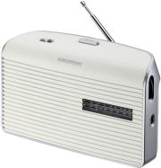 grundig music 60 portable radio white silver photo