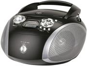 grundig rcd 1445 usb radio with cd player and mp3 wma playback black silver photo