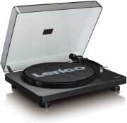 lenco l 30 wooden turntable with mmc cartridge and pc encoding black photo