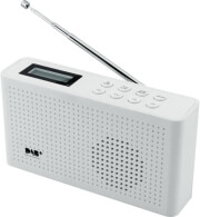 soundmaster dab150ws rechargeable portable fm dab radio white photo